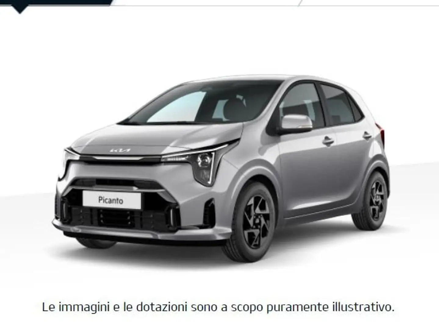Kia Picanto 1.0 mpi 62CV Urban NUOVA KM0 PRONTA CONSEGNA Grigio - 1