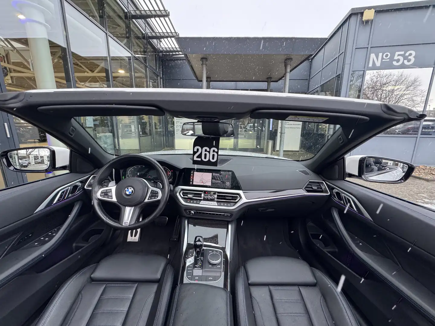 BMW 420 i Cabrio M Sport 19" RFK Live-Pro HiFi DA PA Weiß - 2