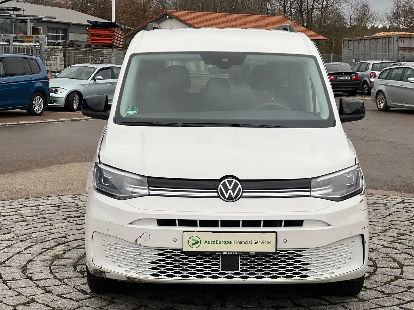 Volkswagen Caddy Style Maxi2.0TDI DSG AHK StHz LED Kam 7 S. Weiß - 1