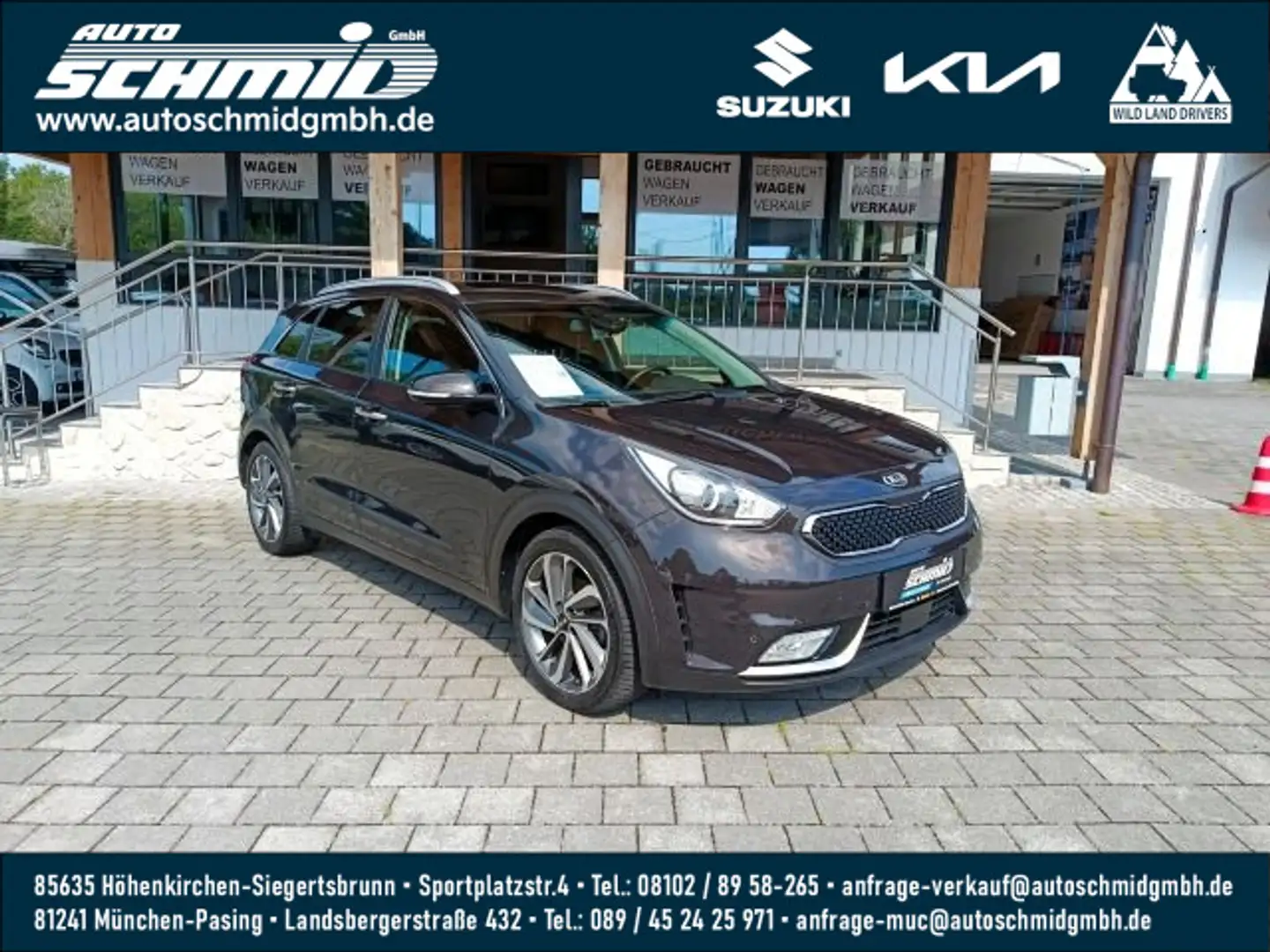 Kia Niro NIRO 1.6 HEV DCT SPI ADA LED DACH Bruin - 1