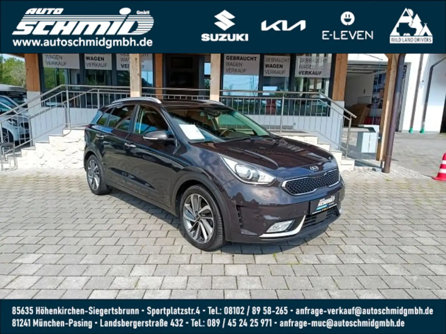 Kia Niro NIRO 1.6 HEV DCT SPI ADA LED DACH Braun - 1