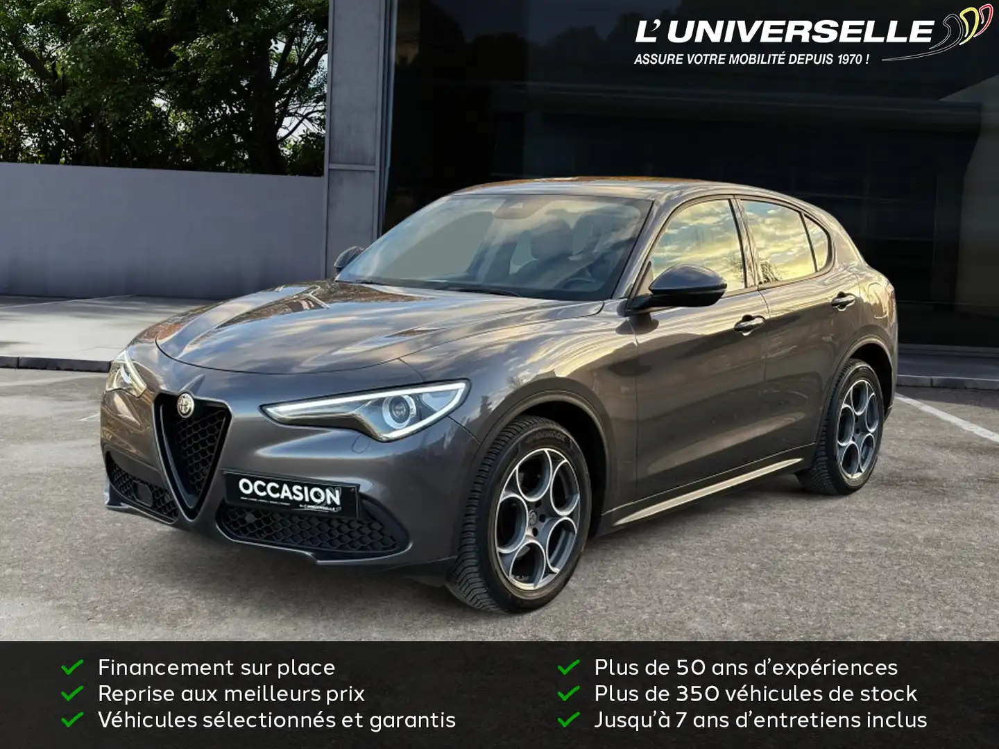 Alfa Romeo Stelvio SPRINT Grau - 1