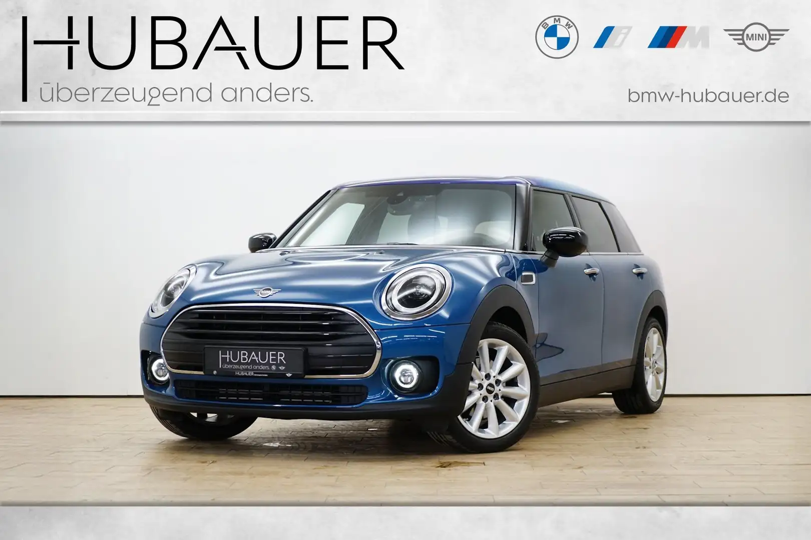 MINI Cooper Clubman A [Navi, RFK, SHZ, 17" LMR, Sportsitze] Modrá - 1