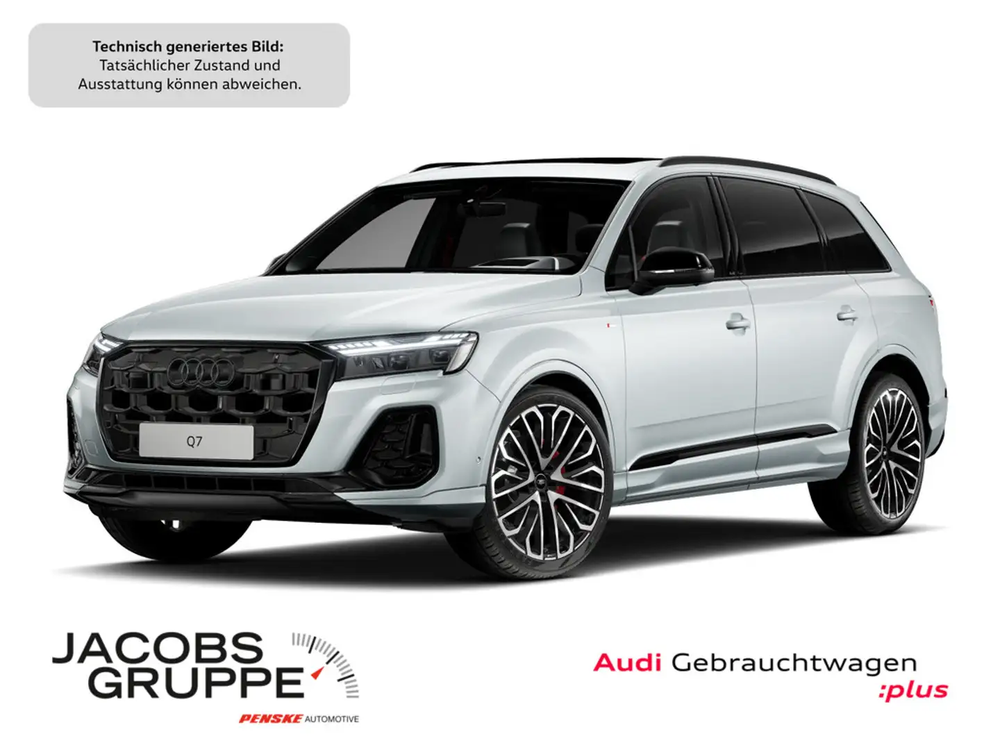 Audi Q7 50 TDI quattro S line B&O*Panorama*Matrix-LED * Silber - 1