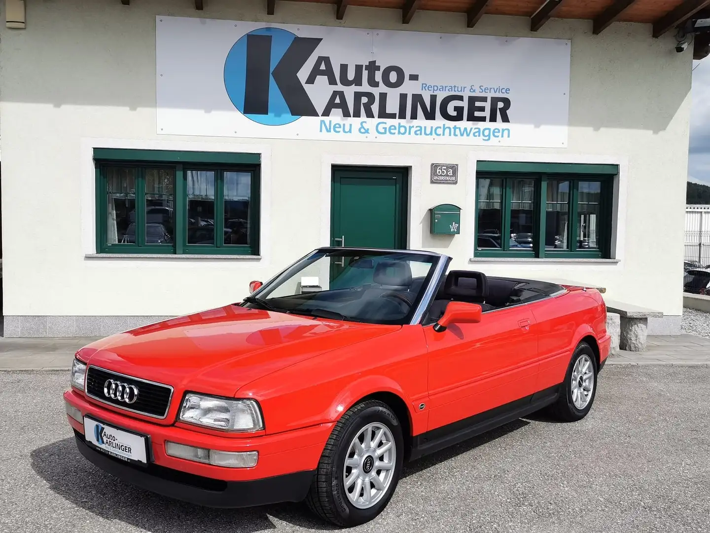 Audi Cabriolet 2,3 **SAMMLERZUSTAND** Roşu - 2