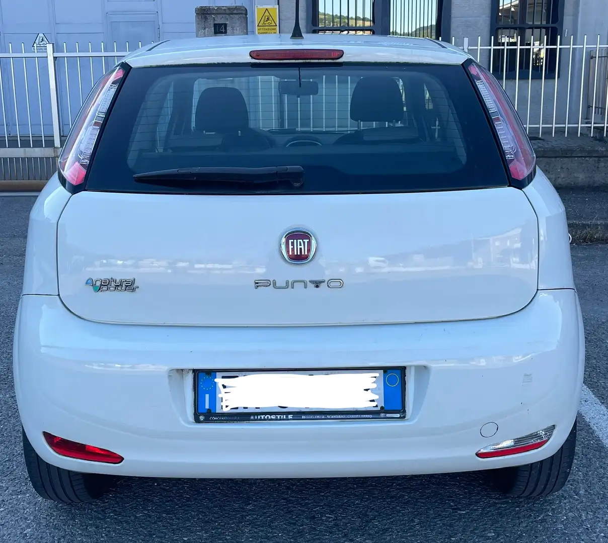 Fiat Punto Punto 3p 1.4 natural power Easy 70cv Bianco - 2