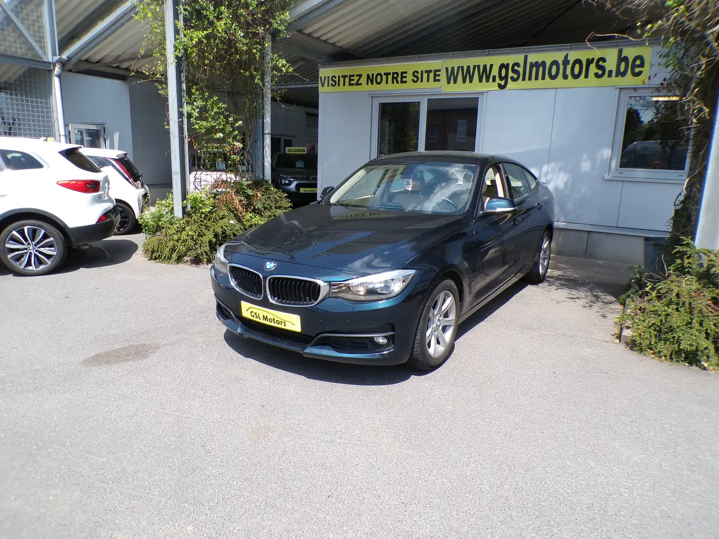 BMW 318 D 2.0 136cv Automatique bleu04/16 Airco GPS Cruise Bleu - 1