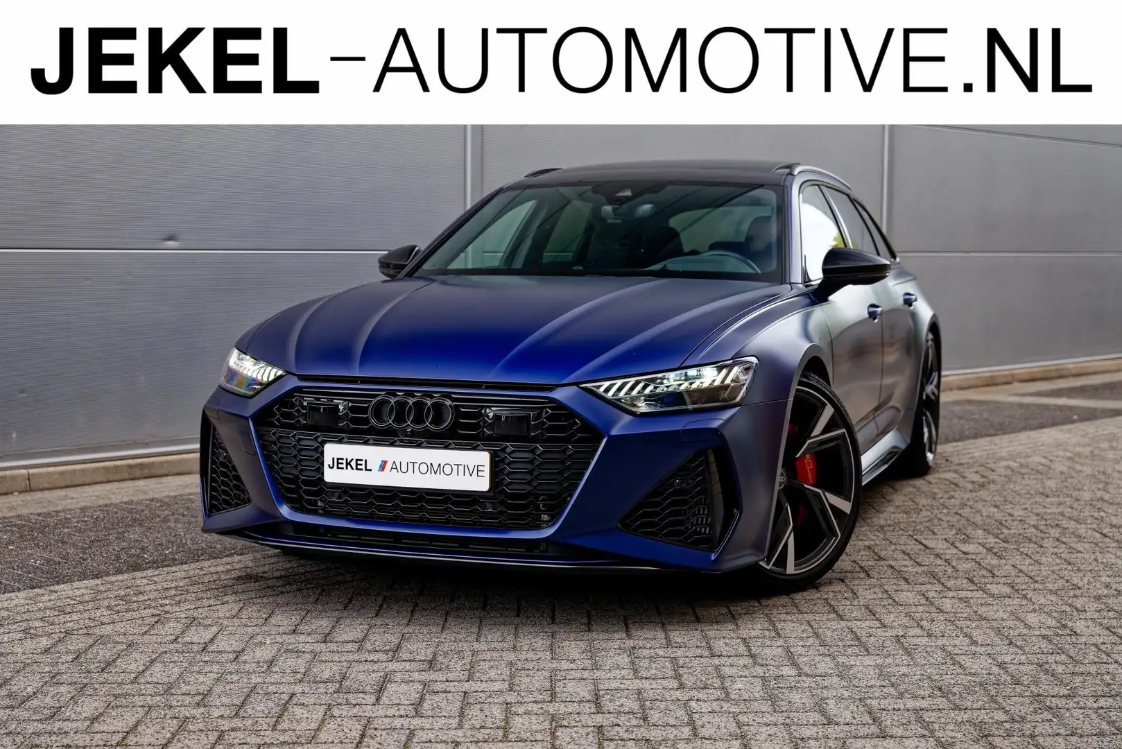 Audi RS6 Avant TFSI quattro Full Option in de bijzondere kl Bleu - 1