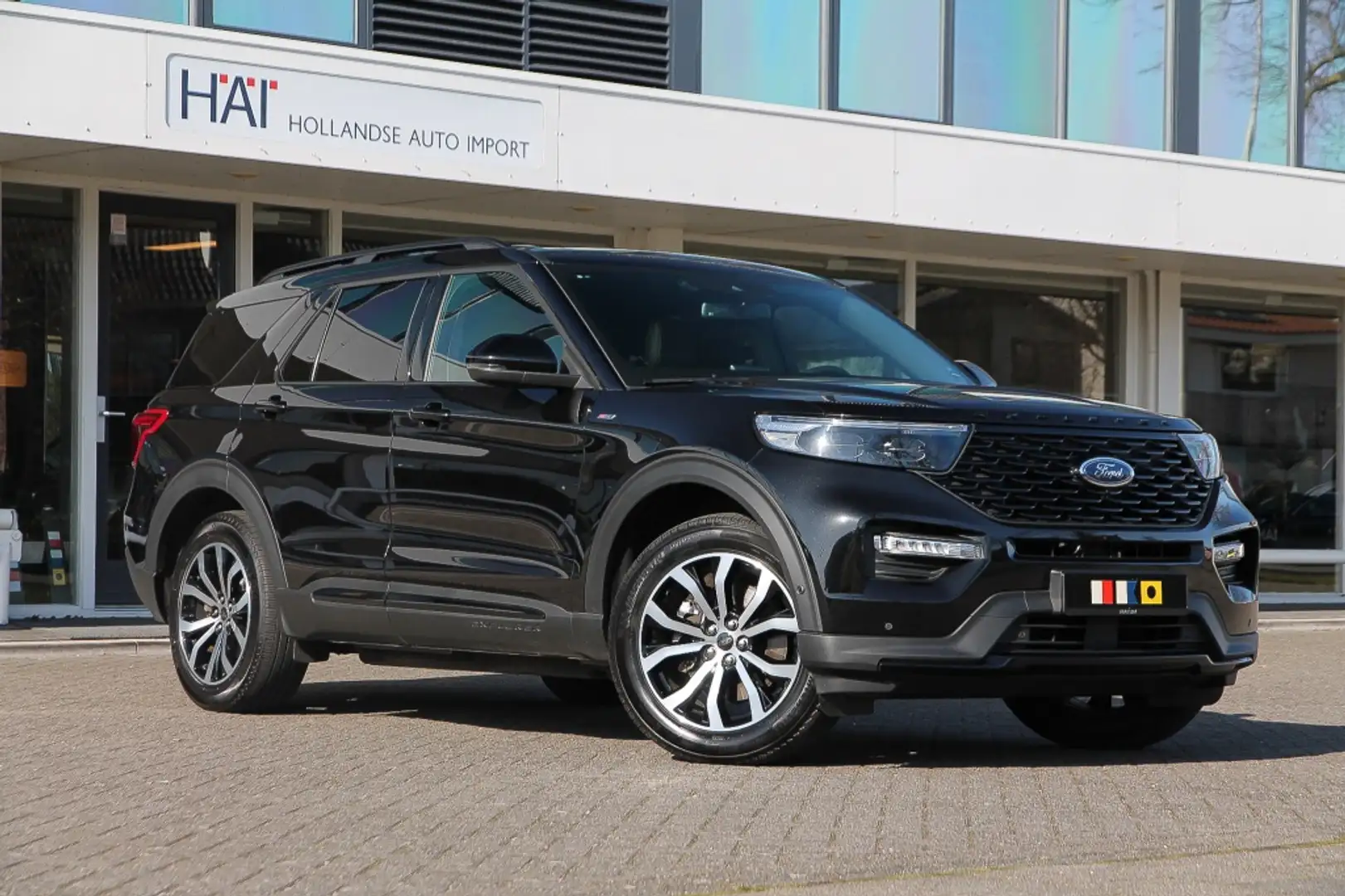 Ford Explorer 3.0 V6 Eco Boost Hybrid ST-line I 7 Persoons I 4Ja Nero - 1