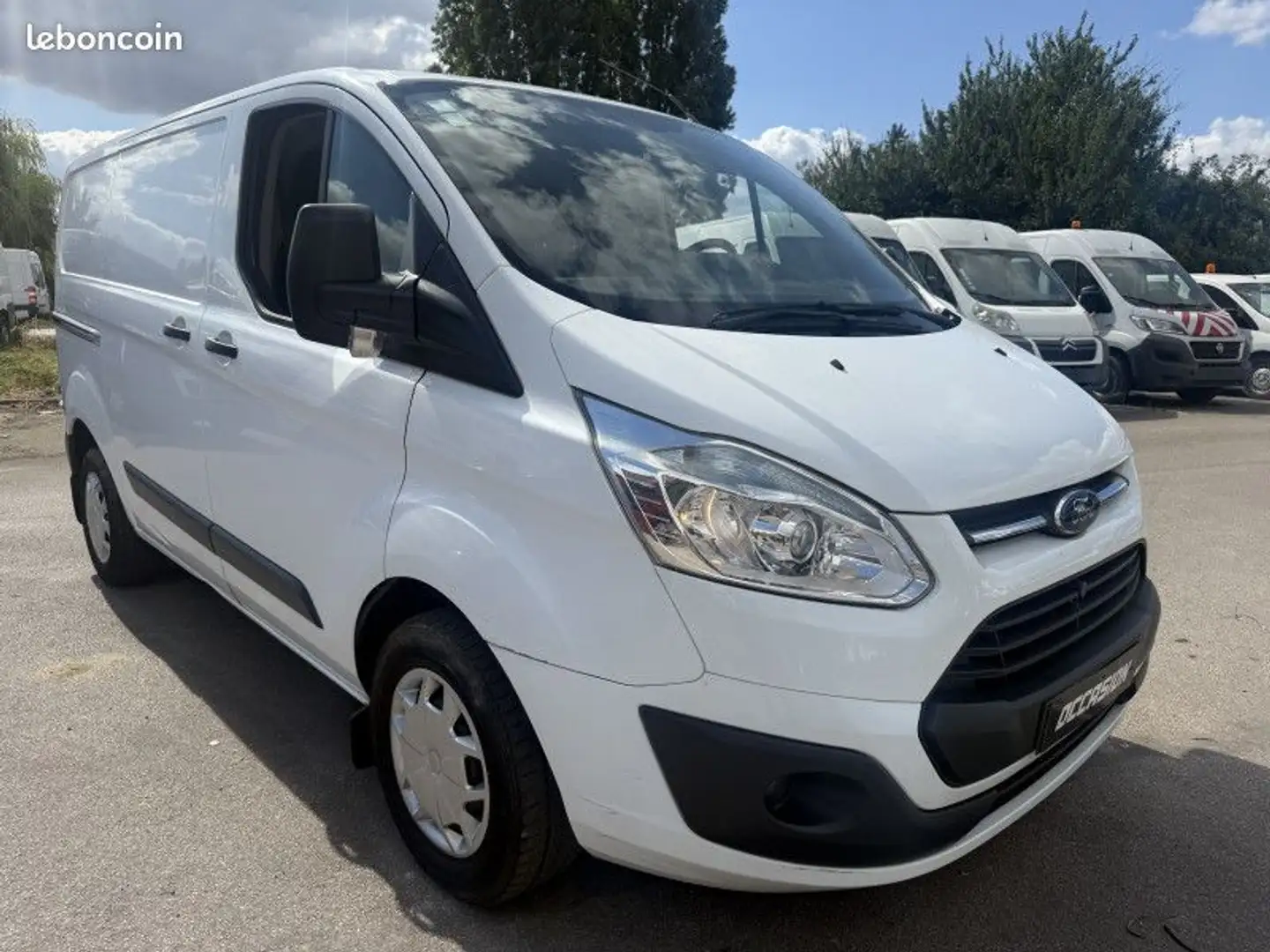 Ford Transit Custom TRANSIT FG 270 L1H1 2.2 TDCI 100CH AMBIENTE Blanc - 1