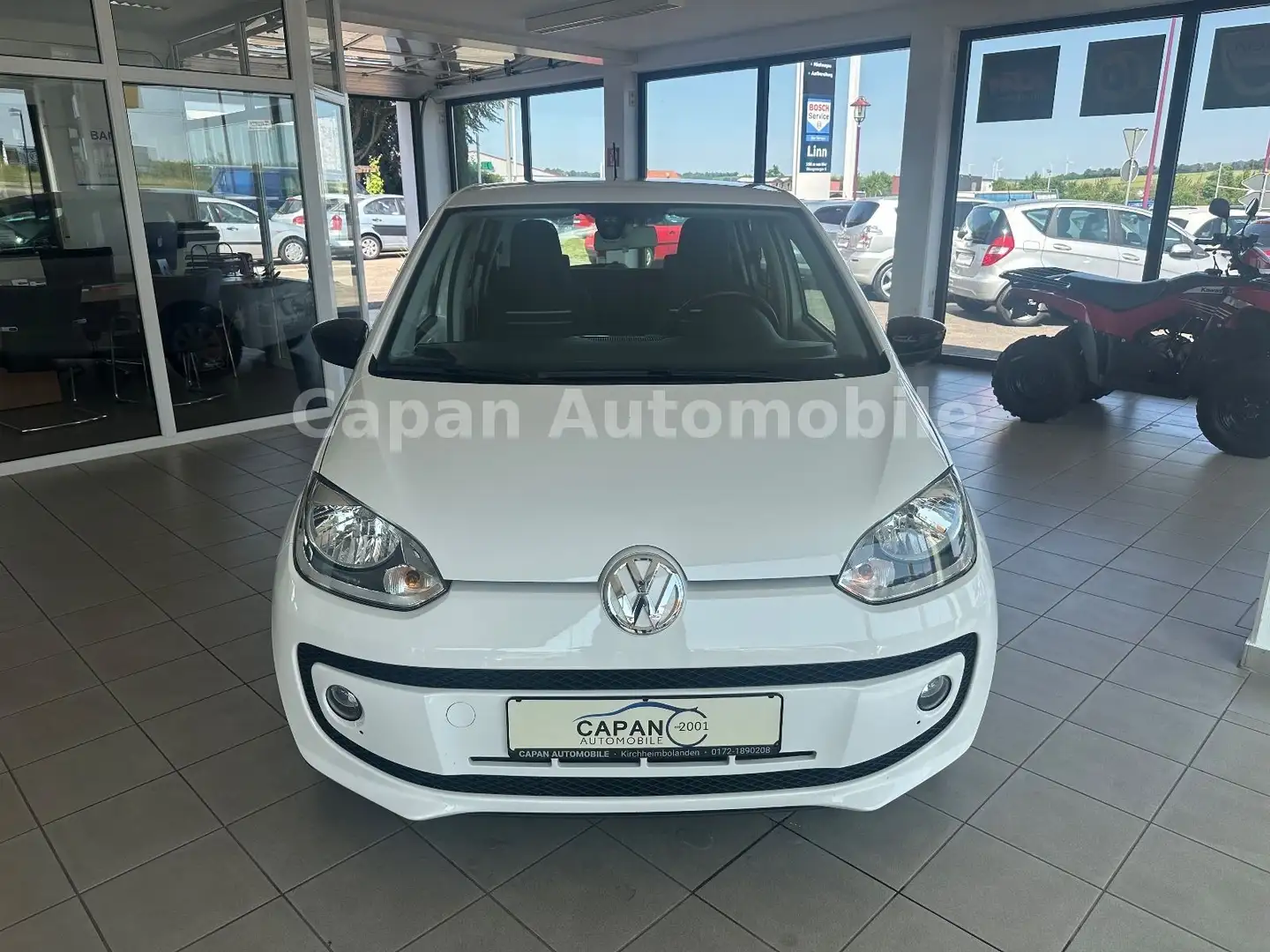 Volkswagen up! cup up! BMT Klima/PDC/SHZ/Allwetter/EURO5 Weiß - 2