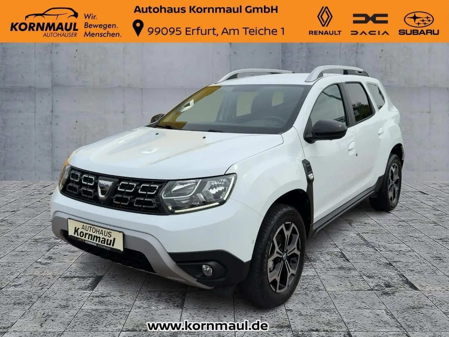 Dacia Duster II Celebration Blue 1.5 dCi 115 PS 4WD Navi, Klimaautomatik Weiß - 1