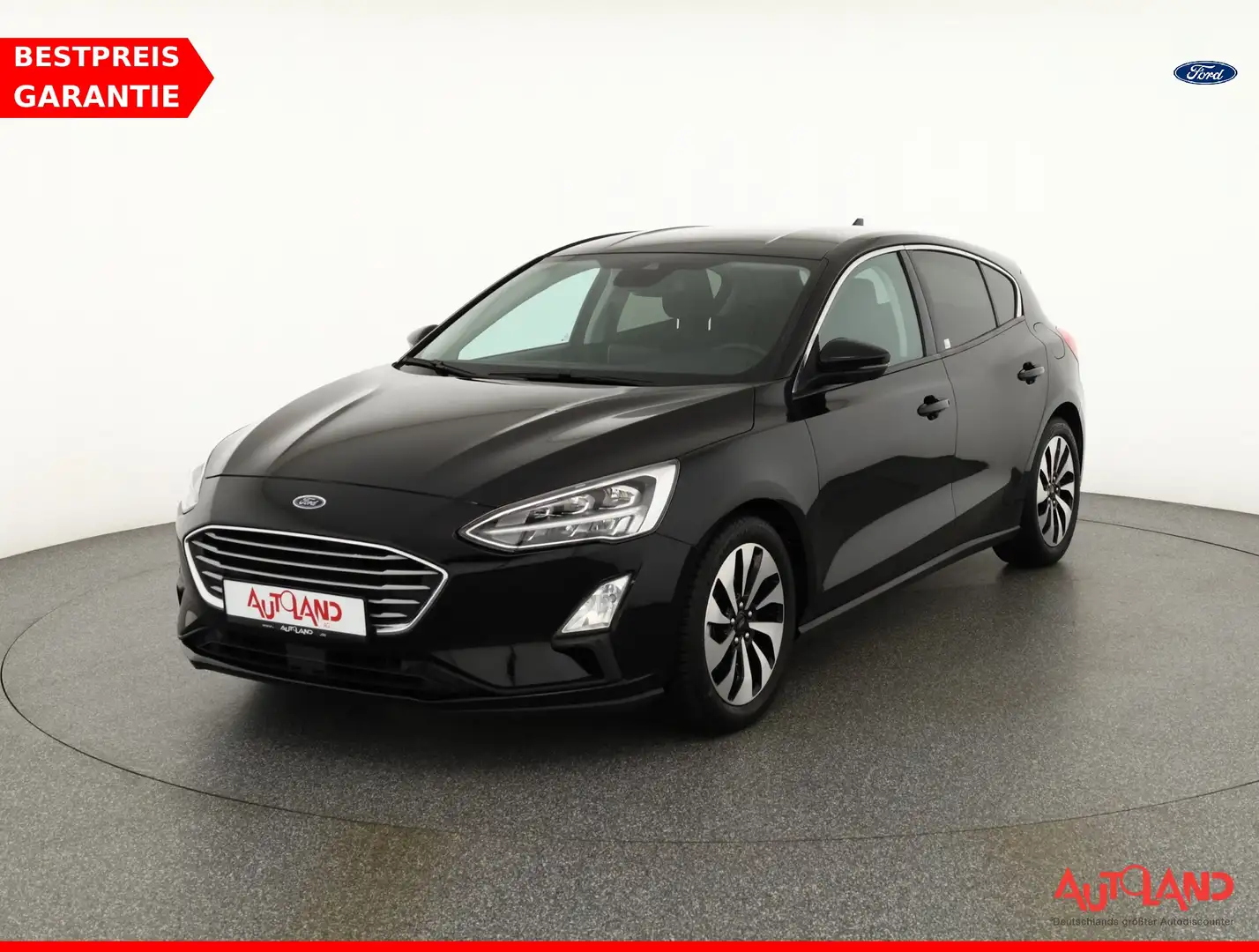 Ford Focus 1.0 EB LED Navi Sitzheizung Tempomat PDC Schwarz - 1