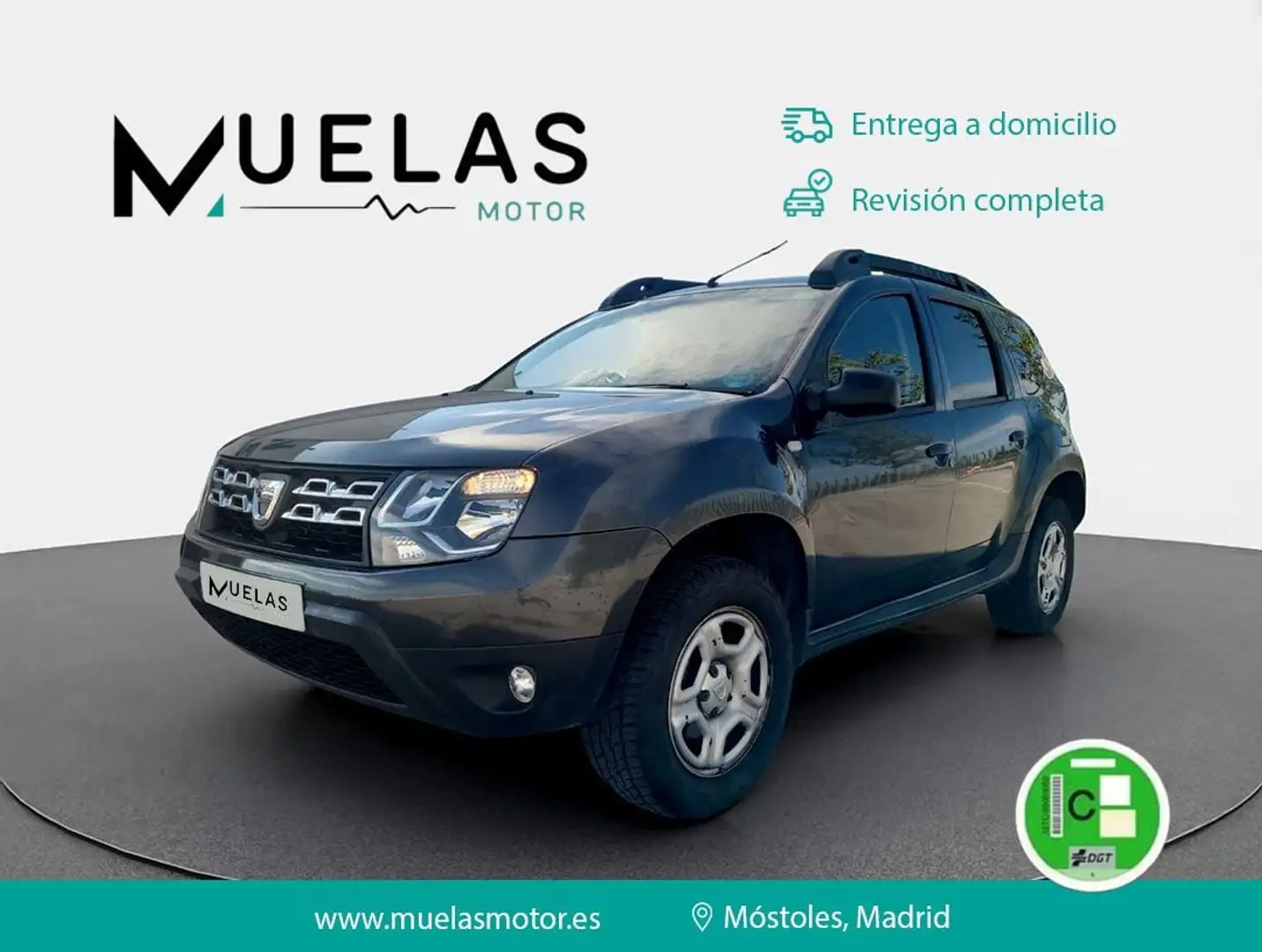 Dacia Duster 1.2 TCE Laureate 4x2 125 Gris - 1