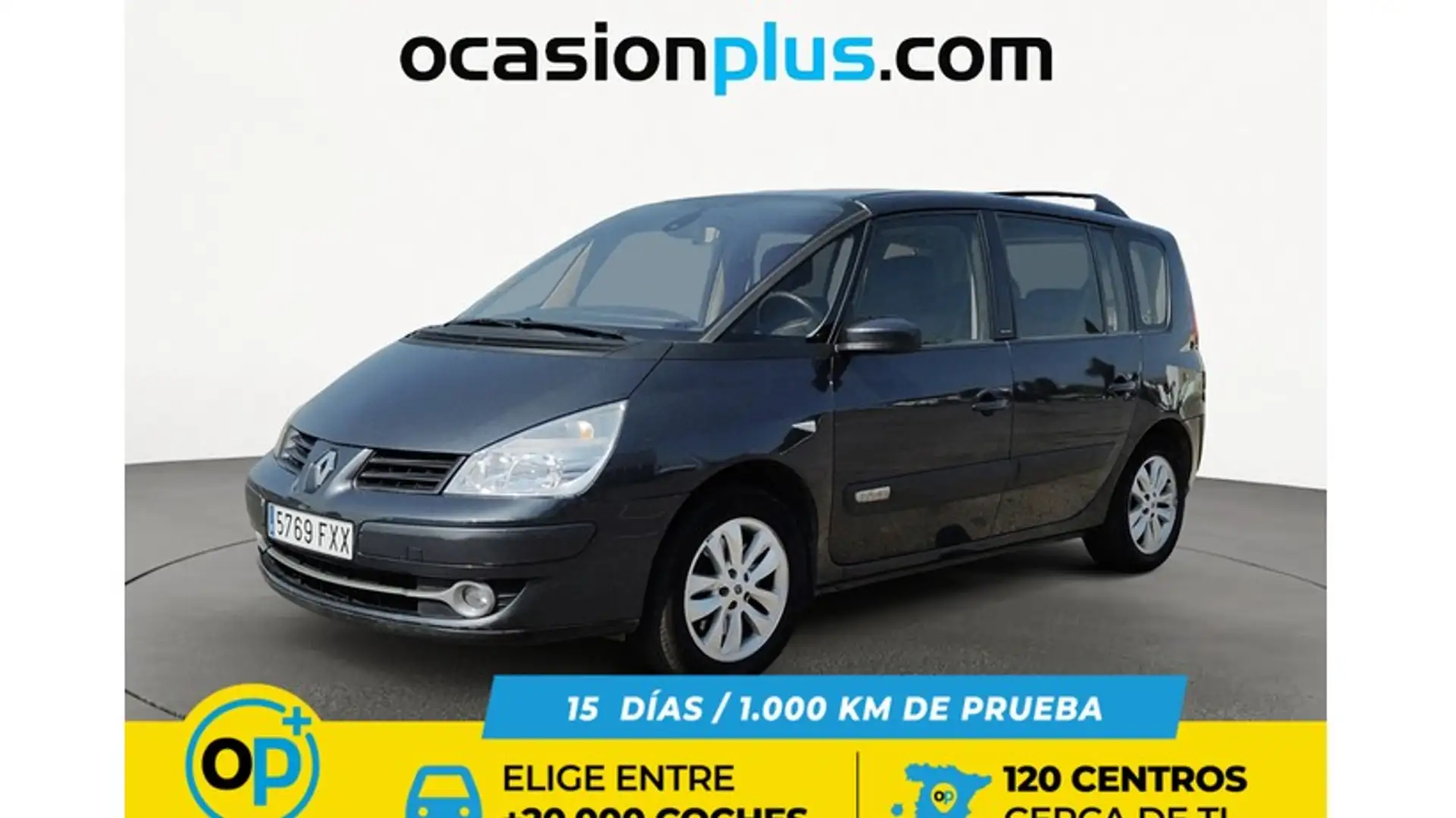 Renault Espace 2.0dCi Tech Run 150 Gris - 1