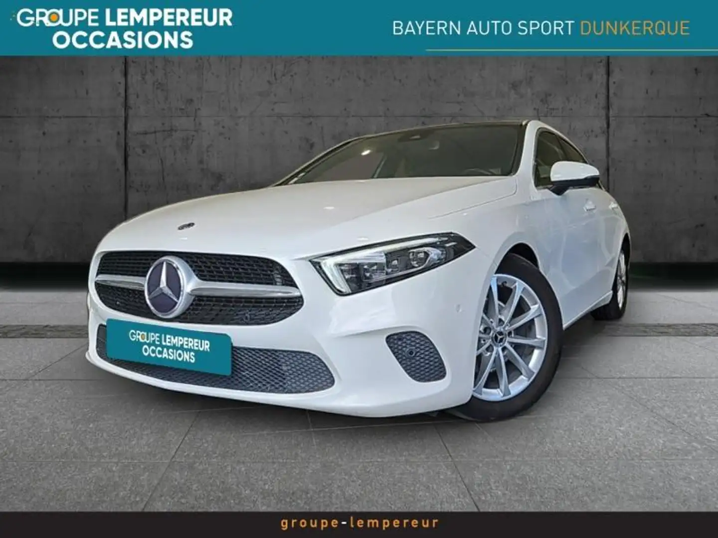 Mercedes-Benz A 180 180 d 116ch Progressive Line 7G-DCT Blanc - 1