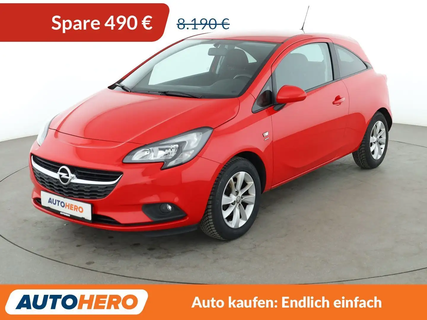 Opel Corsa 1.2 Active*TEMPO*PDC*SHZ*KLIMA*GARANTIE* Rouge - 1