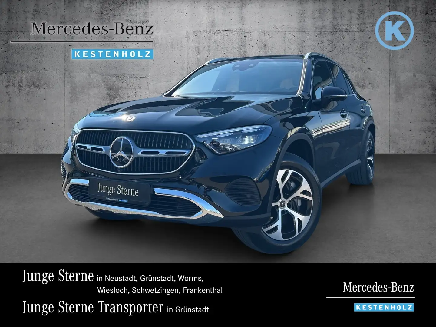 Mercedes-Benz GLC 300 GLC 300 de 4M DISTRONIC+PANO+AHK+KEY-GO+360+MEMO Schwarz - 1