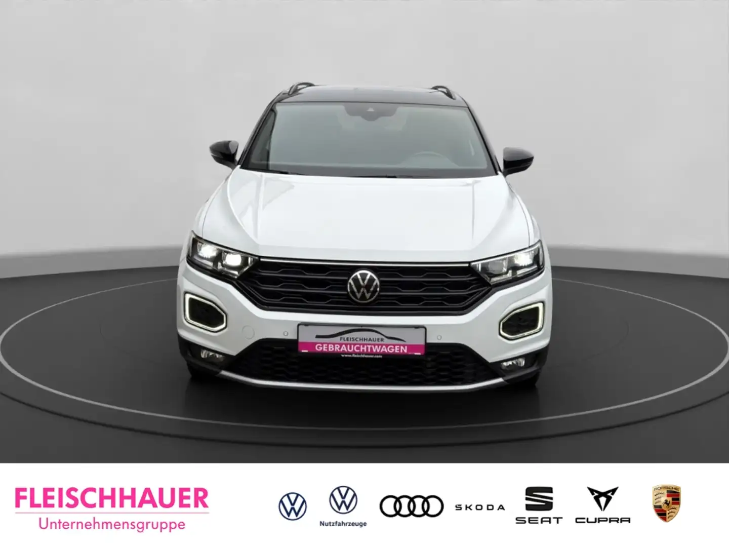 Volkswagen T-Roc Sport 1.5 Navi+LED+Rear View+LM18+beats+PDC-Plus Weiß - 2
