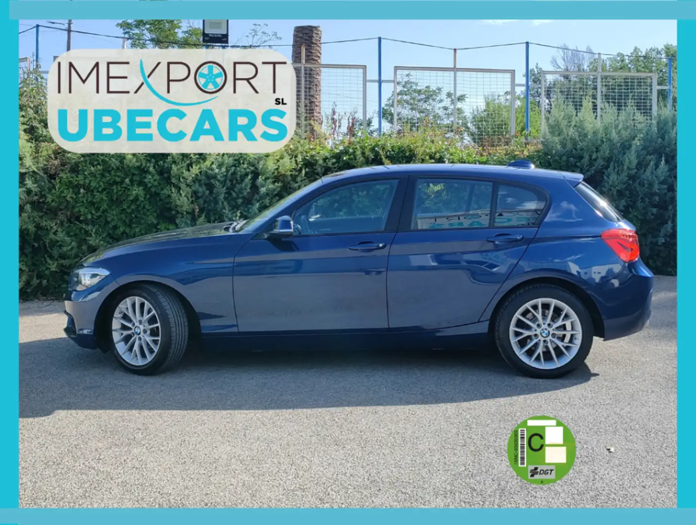 BMW 116 116d Blau - 1
