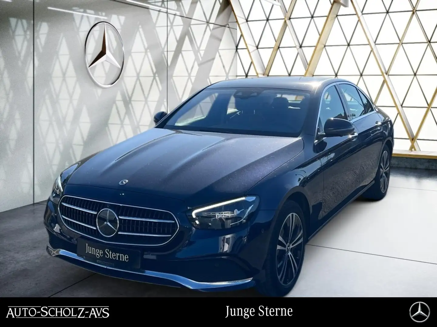 Mercedes-Benz E 450 4MATIC  Burmester*AHK*HUD*Servoschließen** Niebieski - 1
