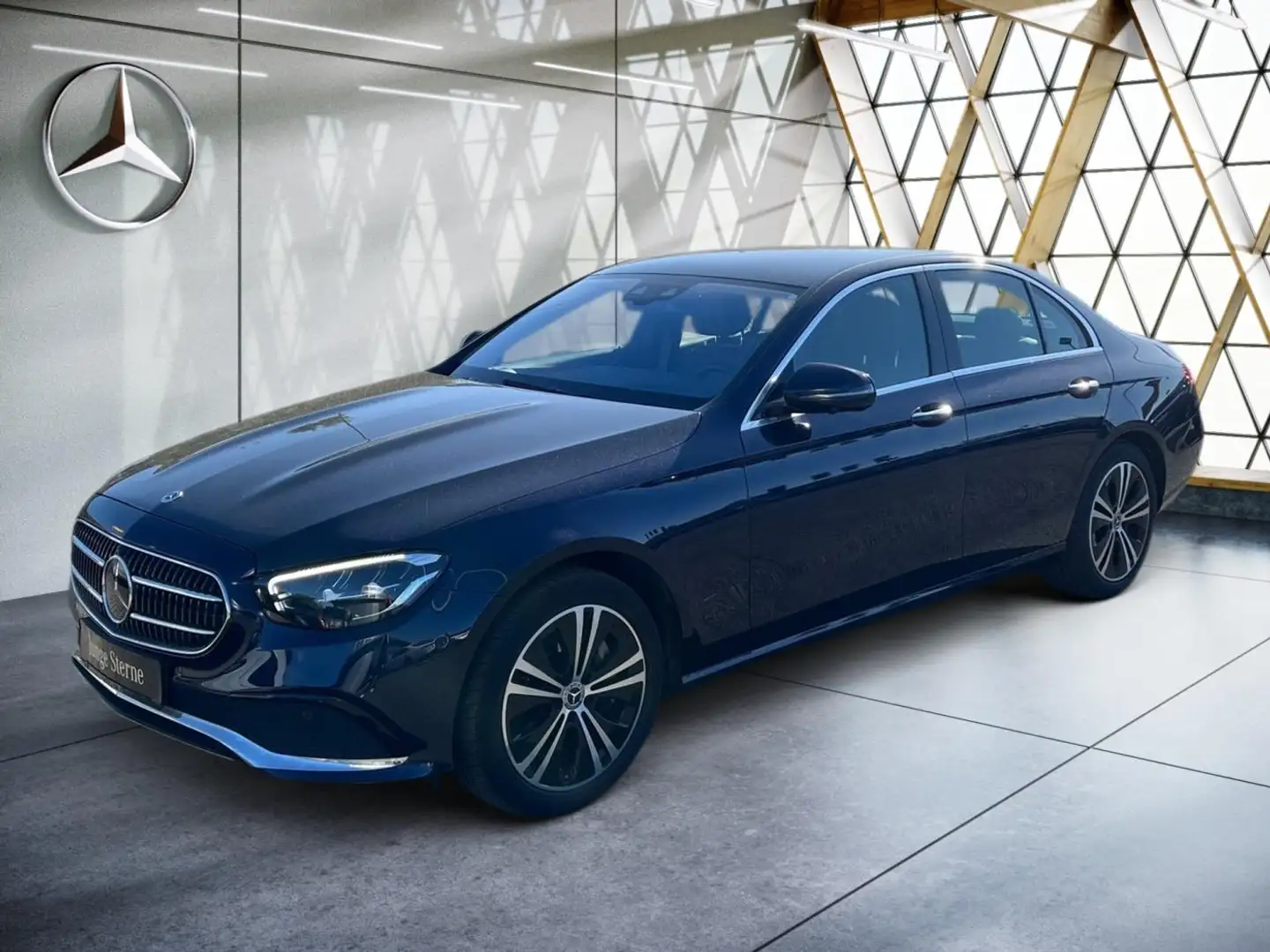 Mercedes-Benz E 450 4MATIC  Burmester*AHK*HUD*Servoschließen** Niebieski - 2