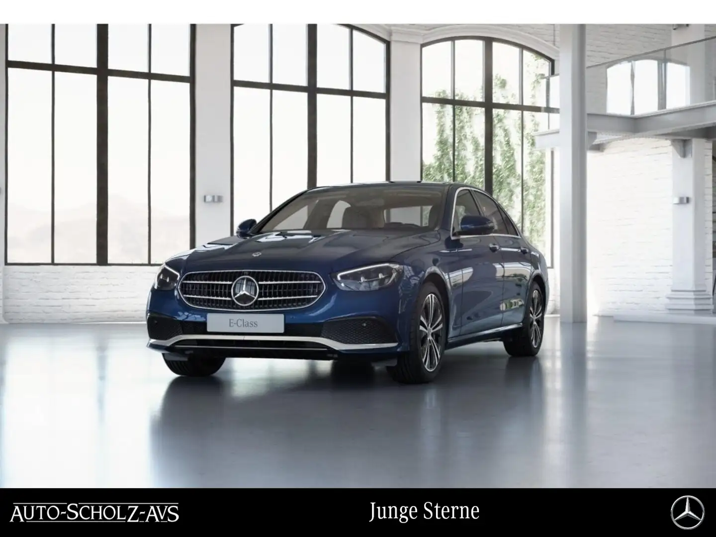 Mercedes-Benz E 450 4MATIC  Burmester*AHK*HUD*Servoschließen** Blau - 1