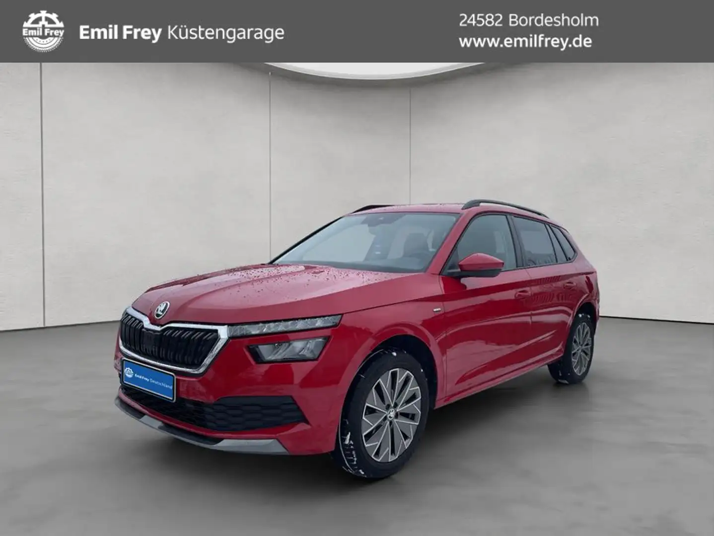 Skoda Kamiq 1.0 TSI Clever SHZ GRA LED PDC Rood - 1