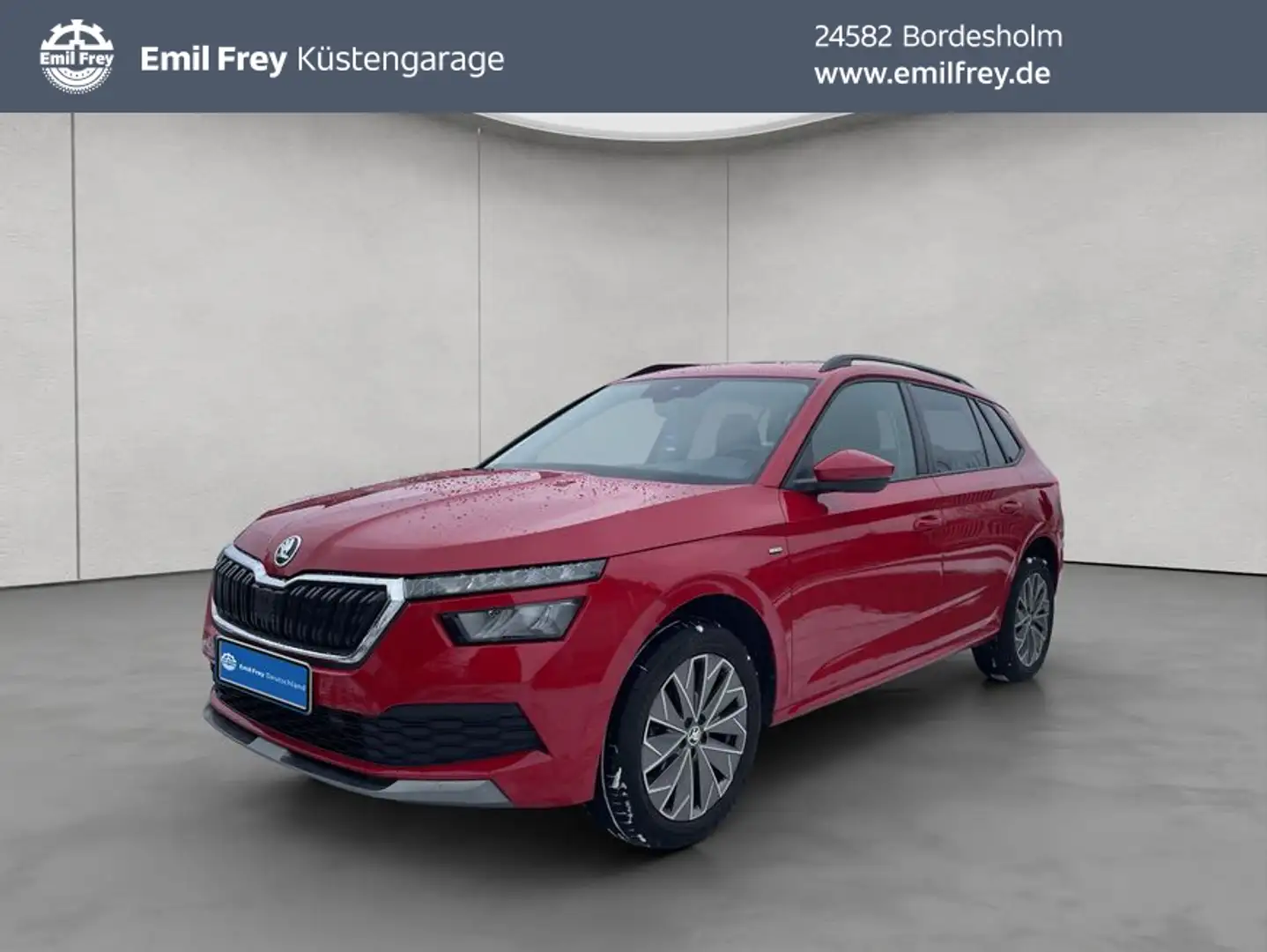 Skoda Kamiq 1.0 TSI Clever SHZ GRA LED PDC Rood - 1
