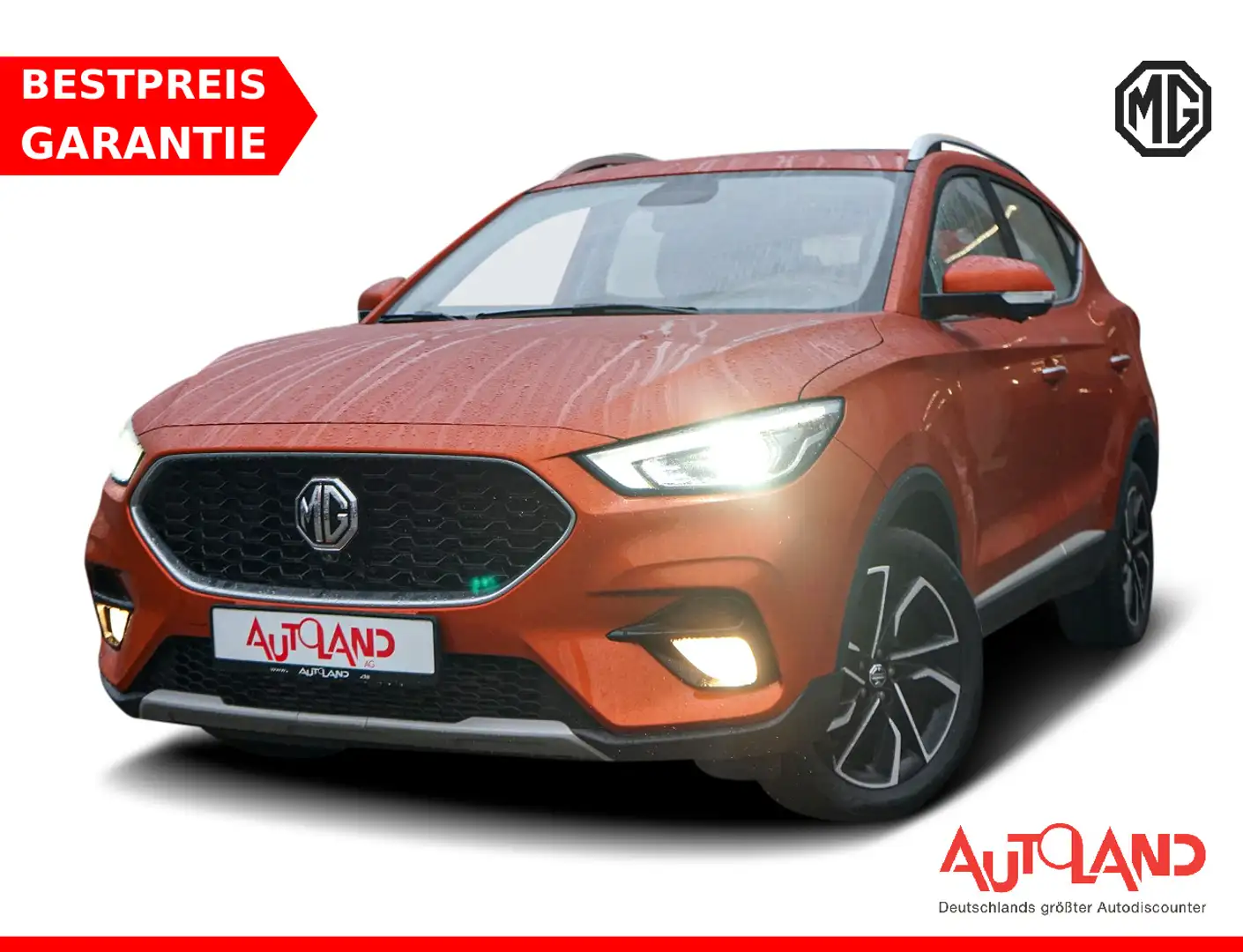 MG ZS 1.0 T-GDI Luxury LED Navi Sitzheizung Pano 360° Orange - 1