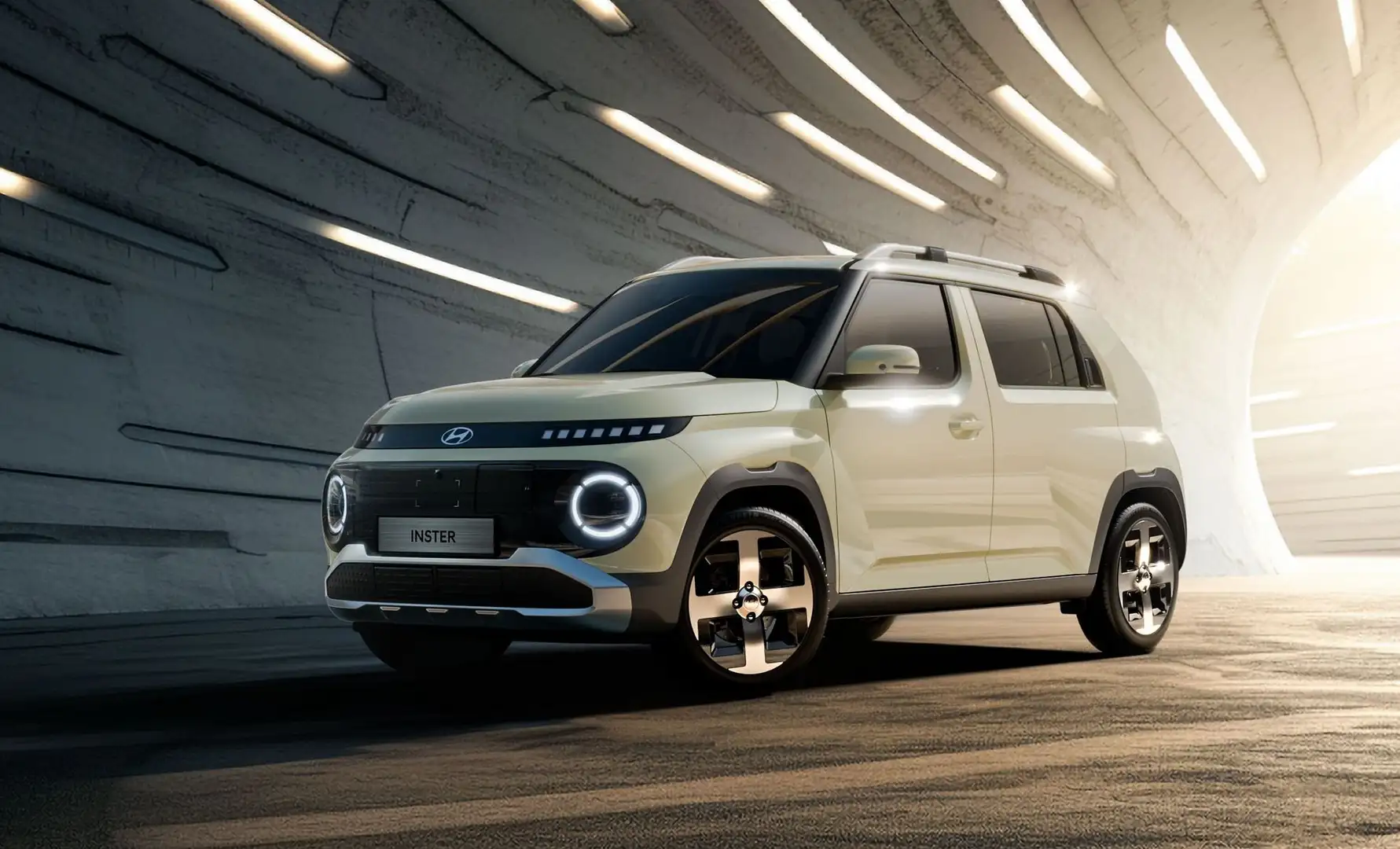 Hyundai Inster 42 kWh XTech Giallo - 1