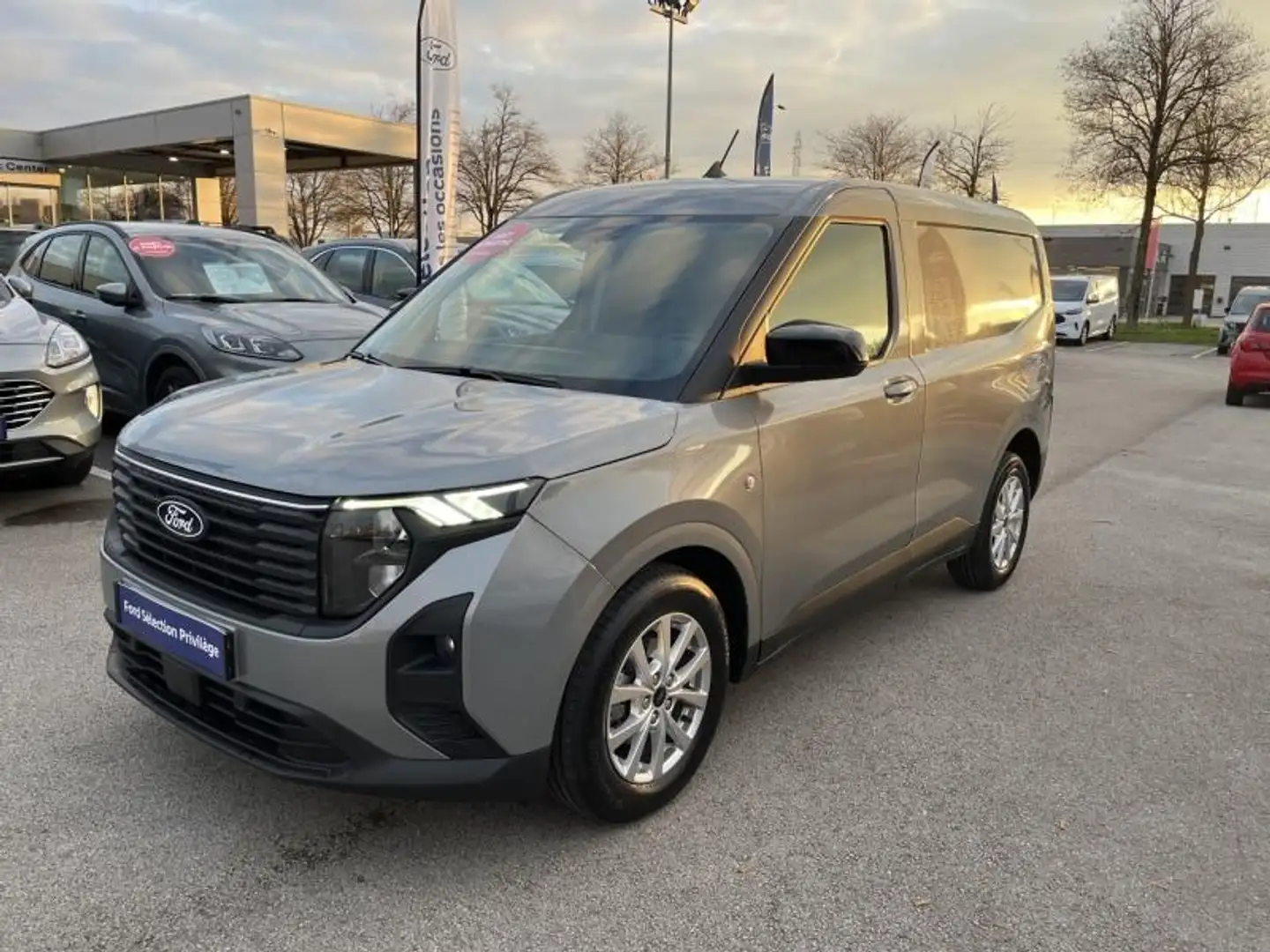 Ford Transit Courier 1.5 EcoBlue 100ch Limited Gris - 1