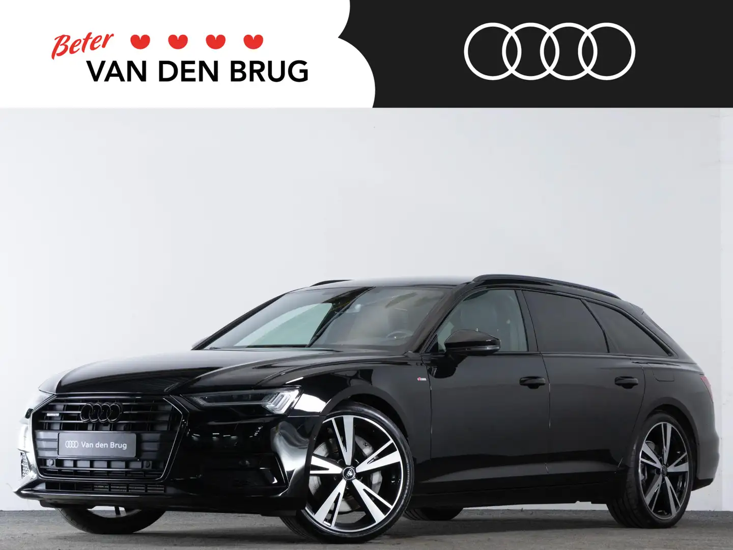 Audi A6 Avant S-Line 50 TFSI e 299 PK QUATTRO | LED Matrix Noir - 1