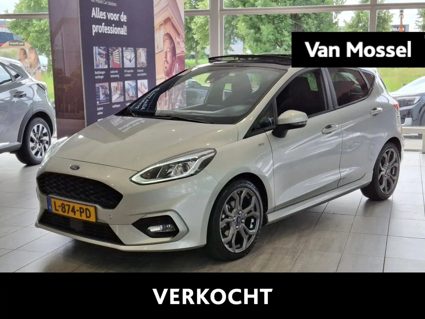 Ford Fiesta 1.0 EcoBoost ST-Line X | Pano dak | B&O | Adaptive Grigio - 1