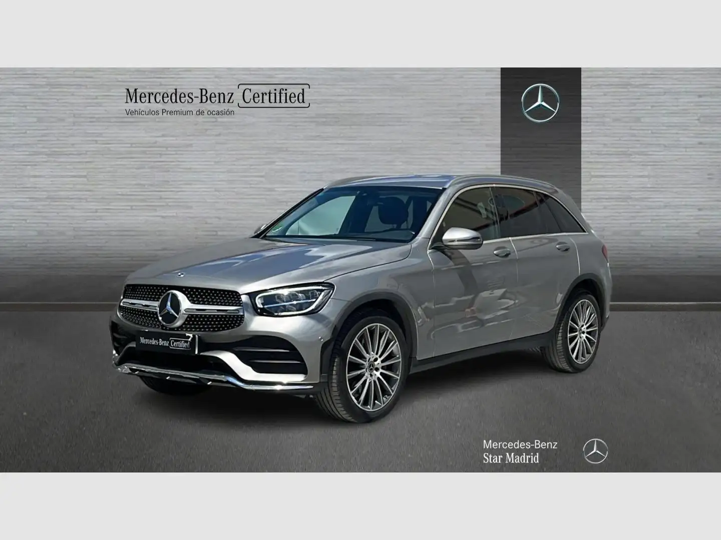 Mercedes-Benz GLC 220 220d 4Matic Aut. Plateado - 1