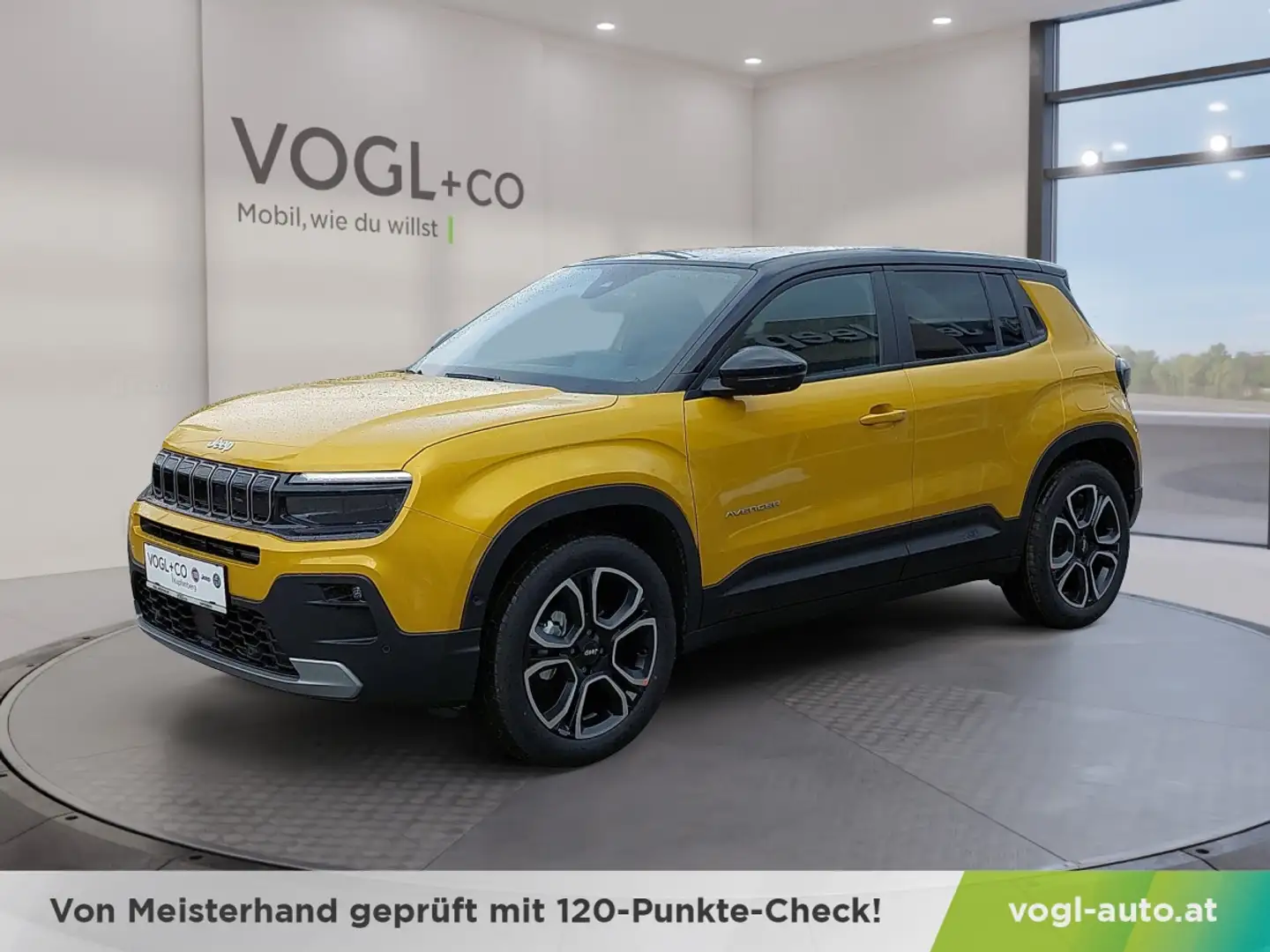 Jeep Avenger Benzin 1,2 GSE Summit Gelb - 1