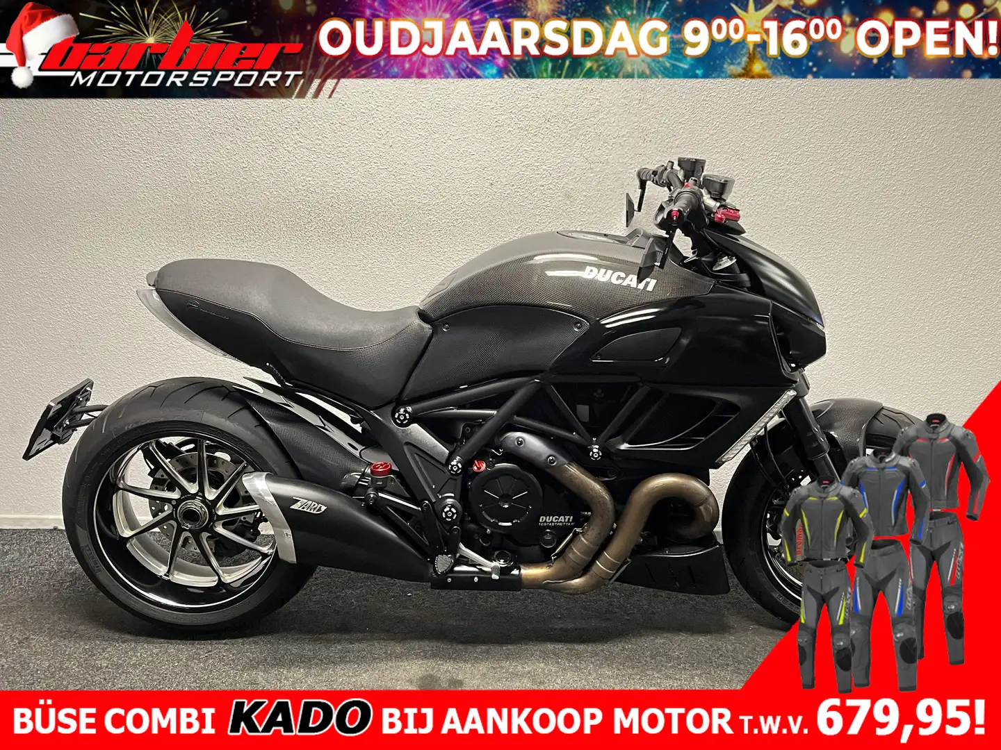 Ducati Diavel CARBON Zwart - 1