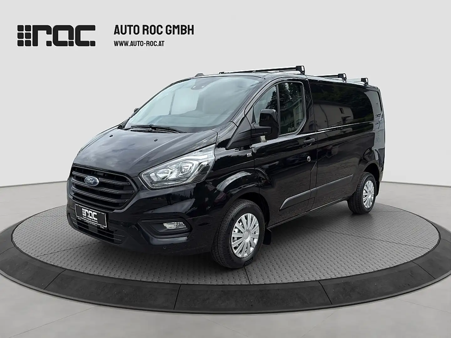 Ford Transit Custom Kasten 2.0 TDCi L1H1 280 Trend Regalsystem/AHK/... Fekete - 1