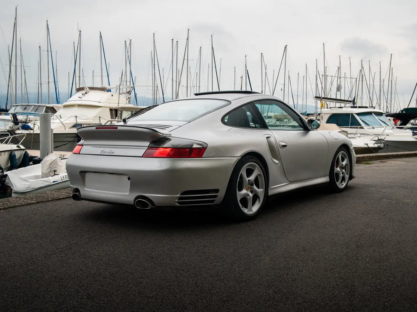 Porsche 996 Turbo Gris - 2