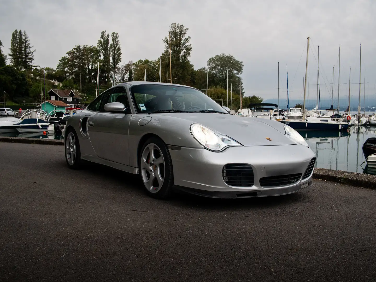 Porsche 996 Turbo Gris - 1