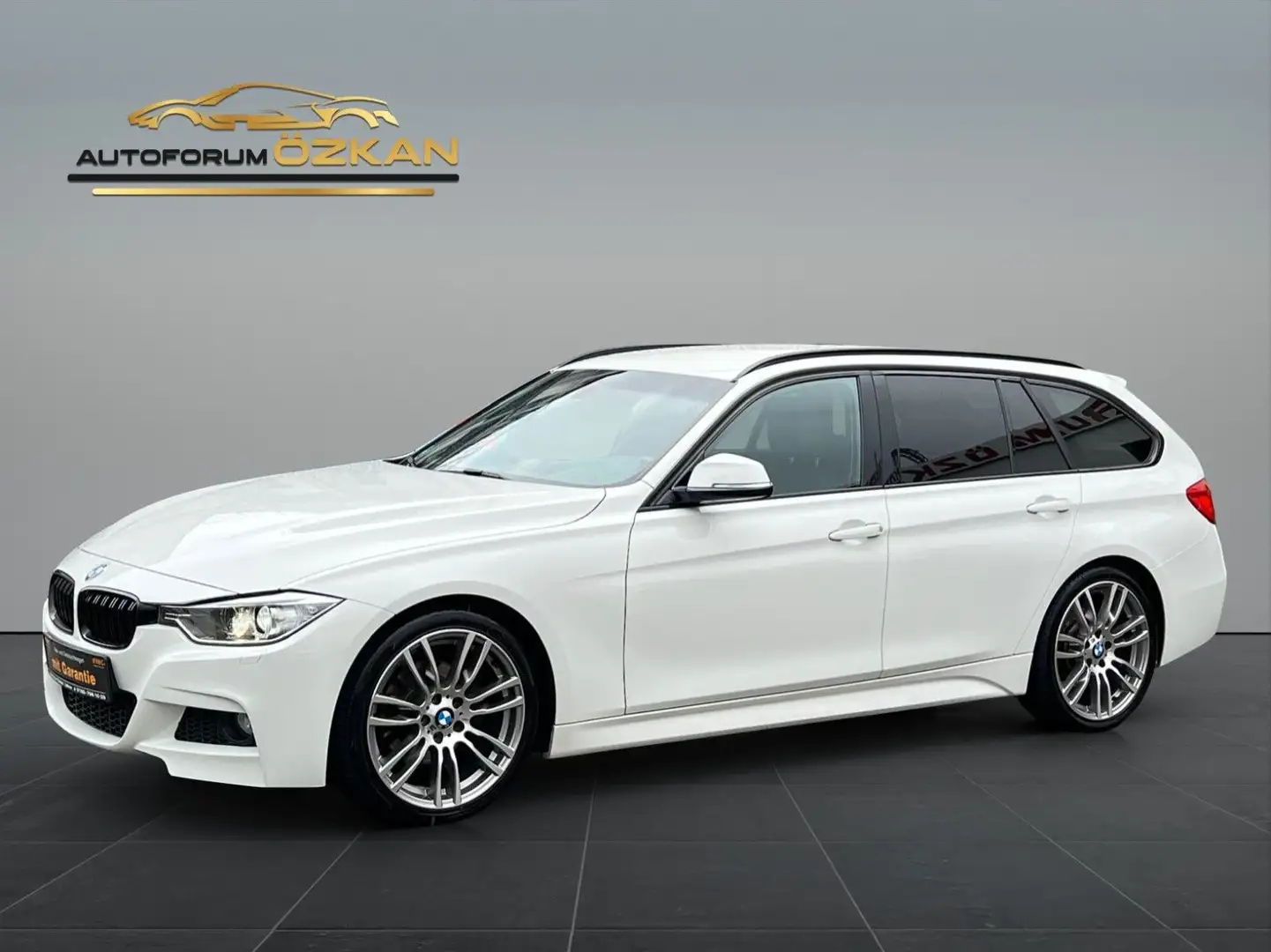 BMW 320 d Touring M Sport 1.Hand 19Zoll Blanc - 1