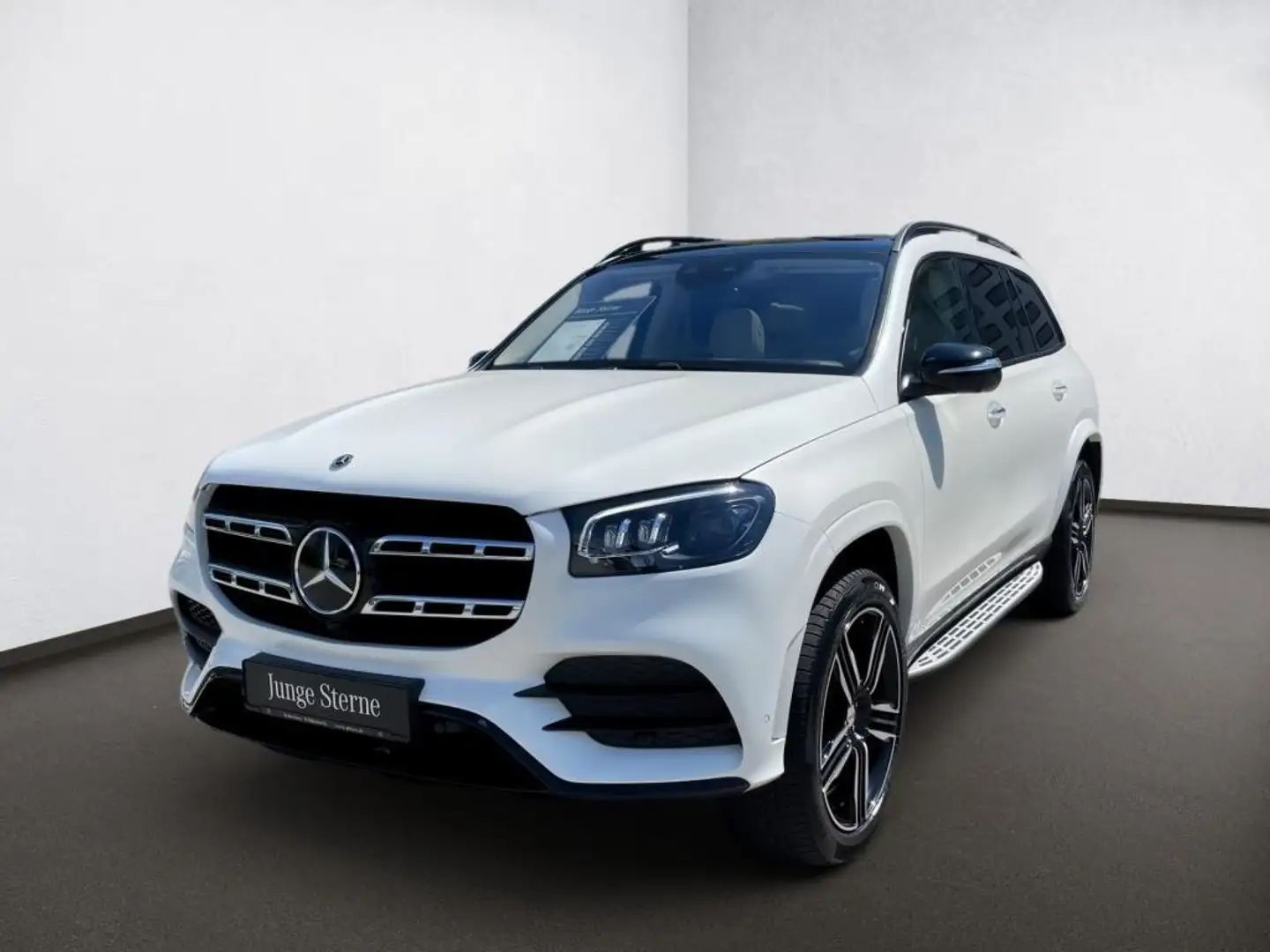 Mercedes-Benz GLS 400 d 4M *AMG*Pano*Night*AIR*AHK*Stdhzg*AUT Blanc - 2
