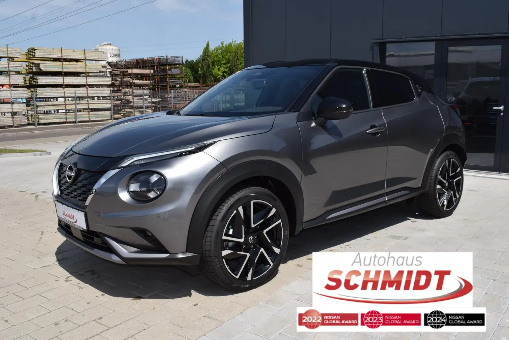 Nissan Juke 1.6 Hybrid N-Design Grau - 1