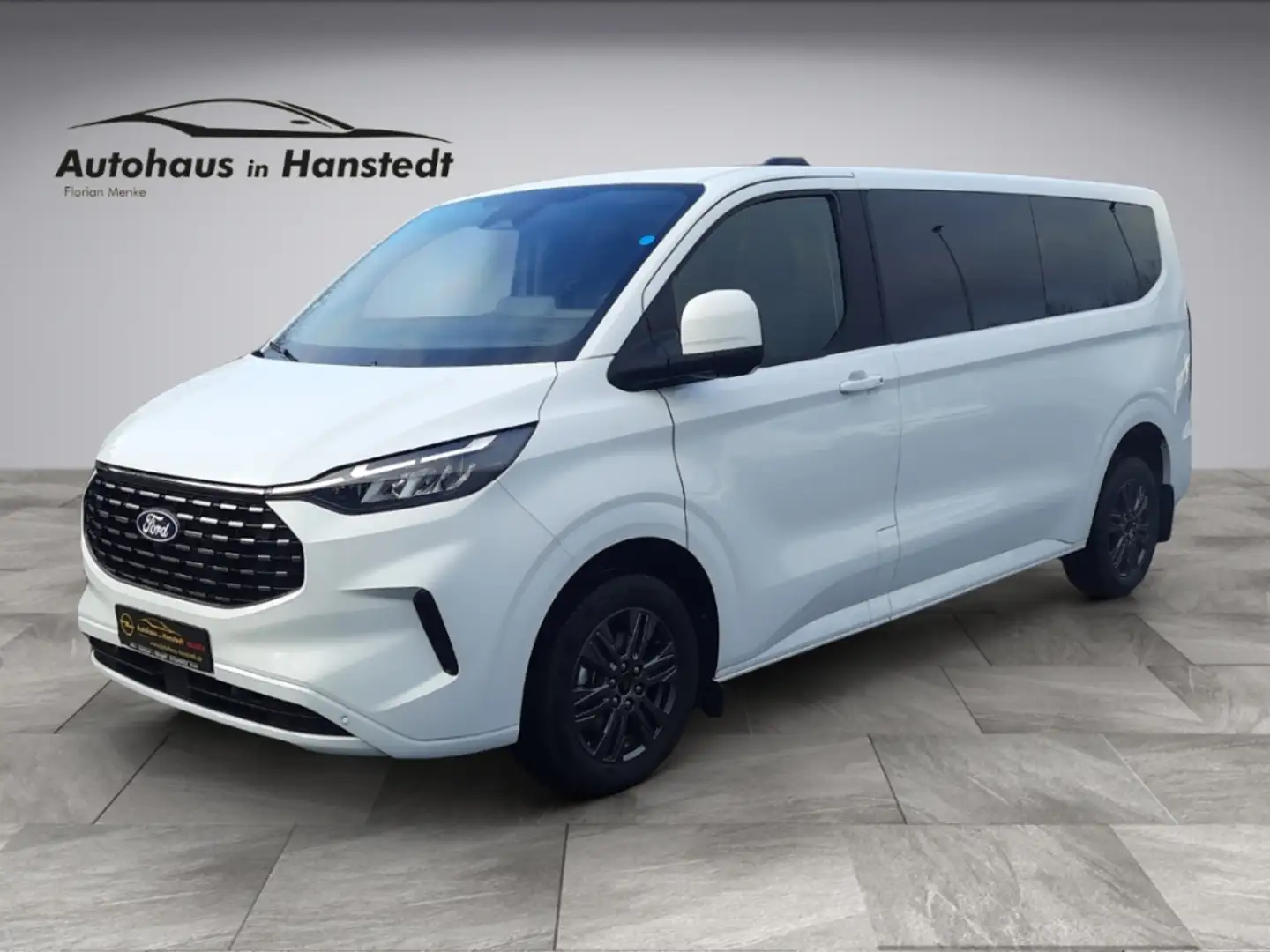 Ford Tourneo Custom Titanium 2.0 EcoBlue 4x4 320L2 Automatik 8Sitzer L White - 1