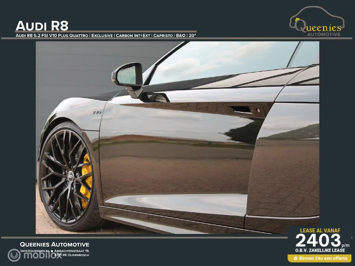Audi R8 - Exclusive V10 PLUS 610pk 5.2 FSI Quattro Noir - 2