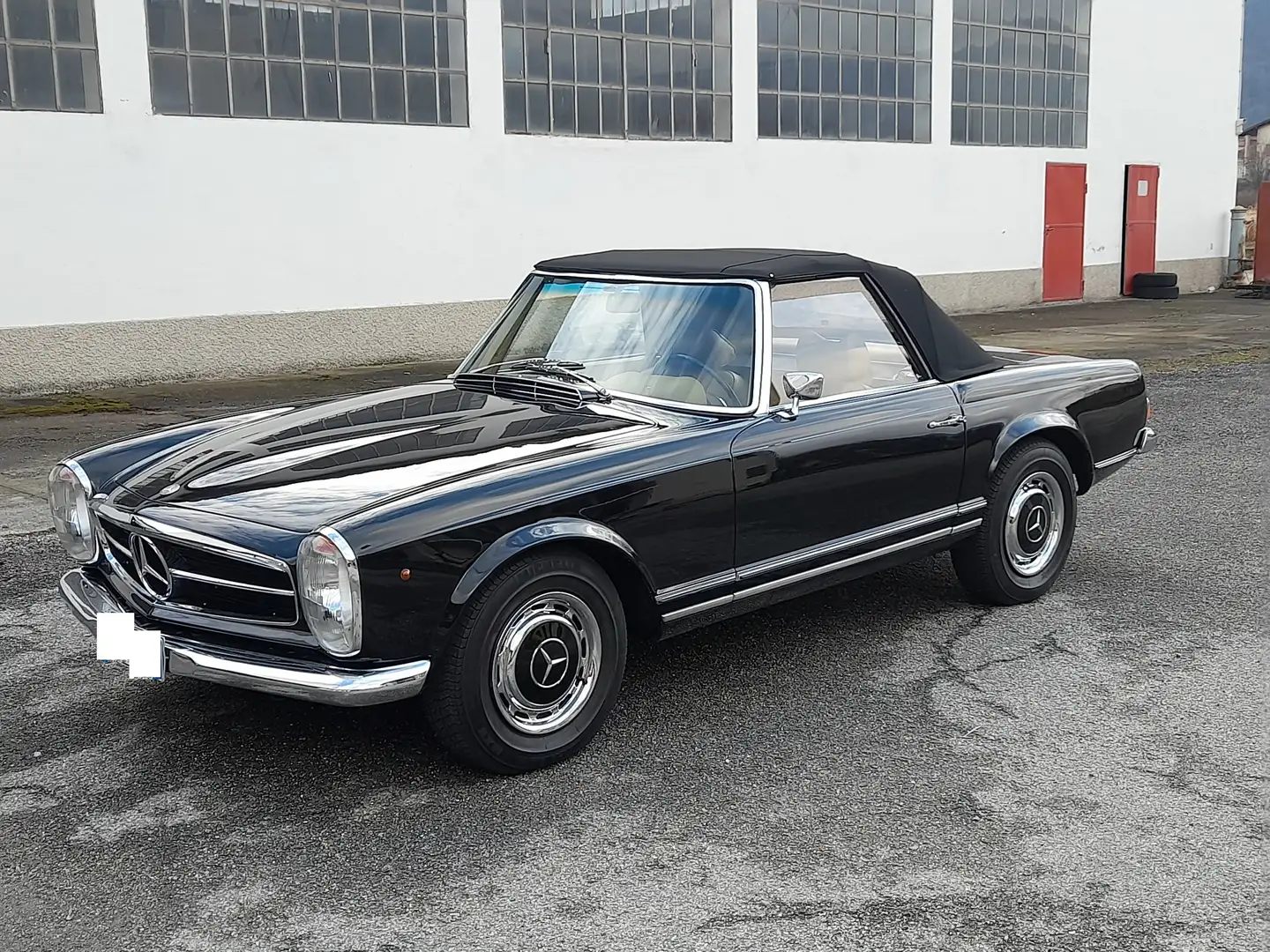 Mercedes-Benz 280 SL ROADSTER Zwart - 1