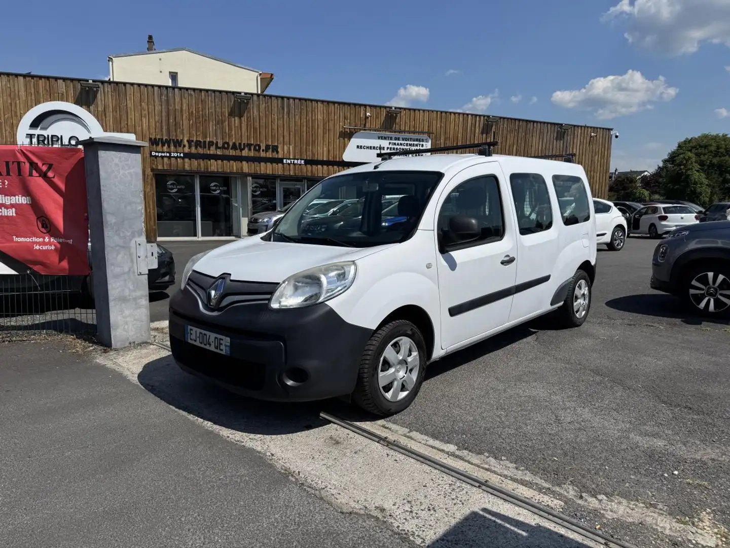 Renault Kangoo Kangoo L2 1.5 Energy dCi - 90 Cabine Approfondie C Blanc - 1