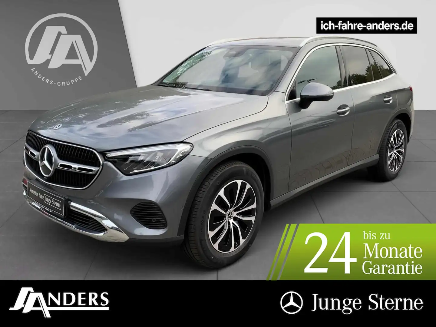 Mercedes-Benz GLC 220 d 4M Avantgarde+MBUX+Distr+AHK+LED+Kam. Grijs - 1