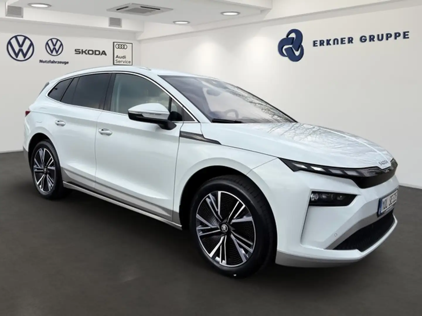 Skoda Enyaq 60 Loft +NAVI+SHZ+BHZ Front+ACC+GRA+ Weiß - 2