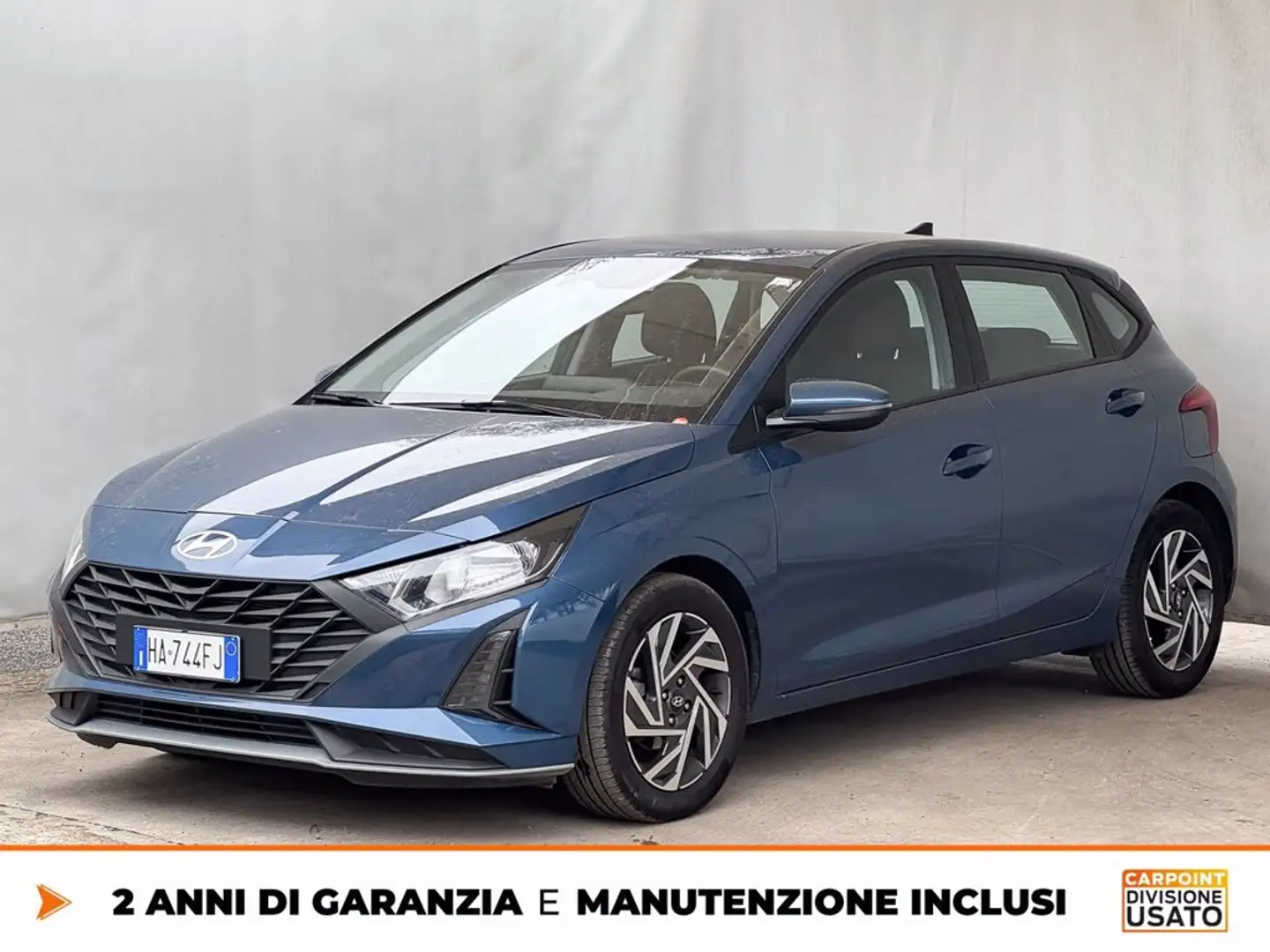 Hyundai i20 1.2 mpi connectline 79cv mt Bleu - 1